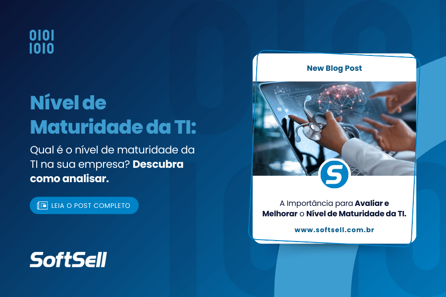 Capa para artigo completo sobre Diagnóstico da TI. Entenda em qual nível de maturidade de TI está a sua empresa.