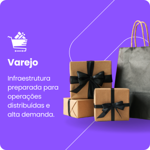 Tecnologia para varejo com suporte especializado e infraestrutura para operações multiunidades